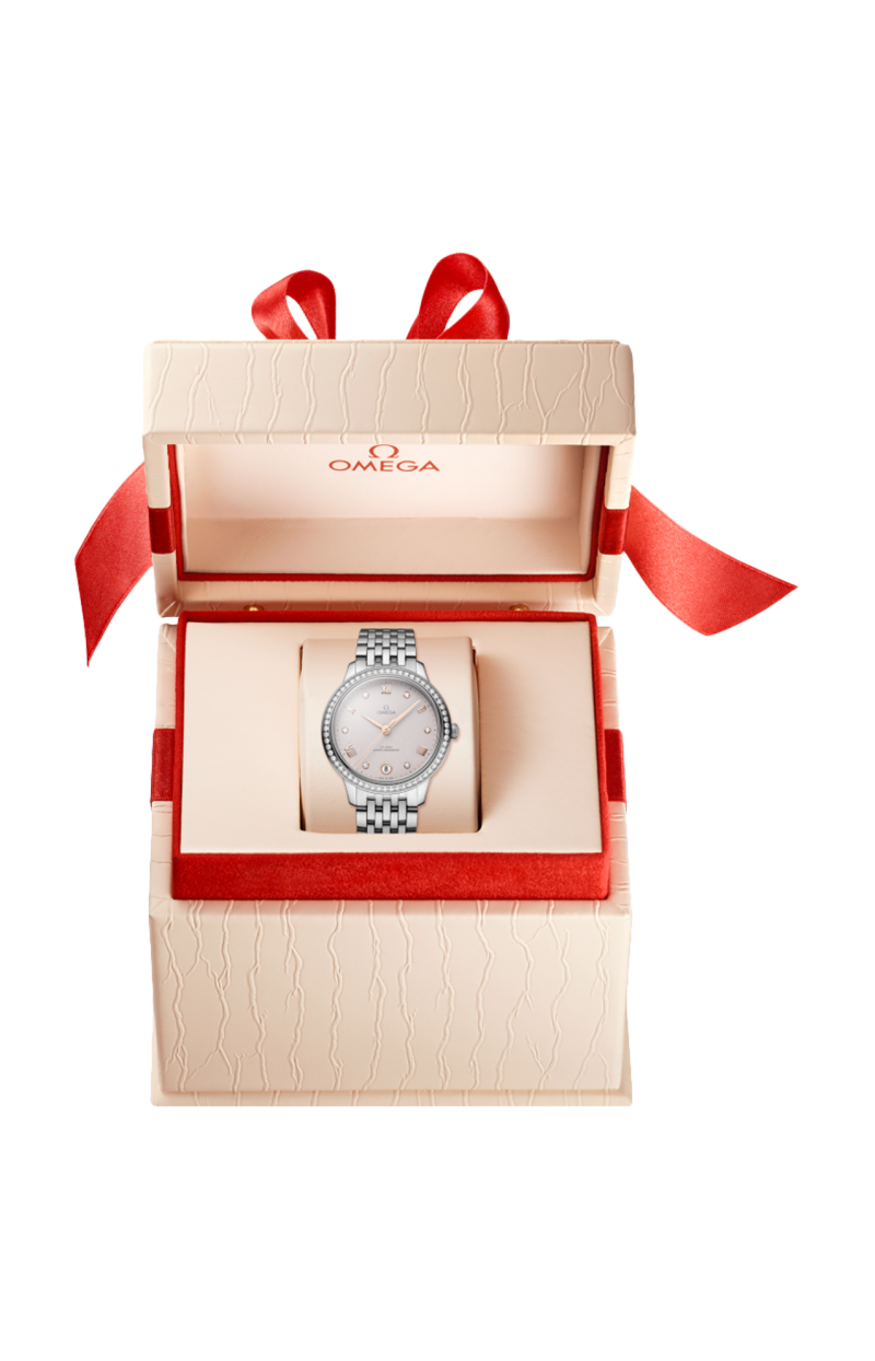 Omega | DE VILLE PRESTIGE 34 MM, ACCIAIO SU ACCIAIO - 434.15.34.20.52.002 (4)