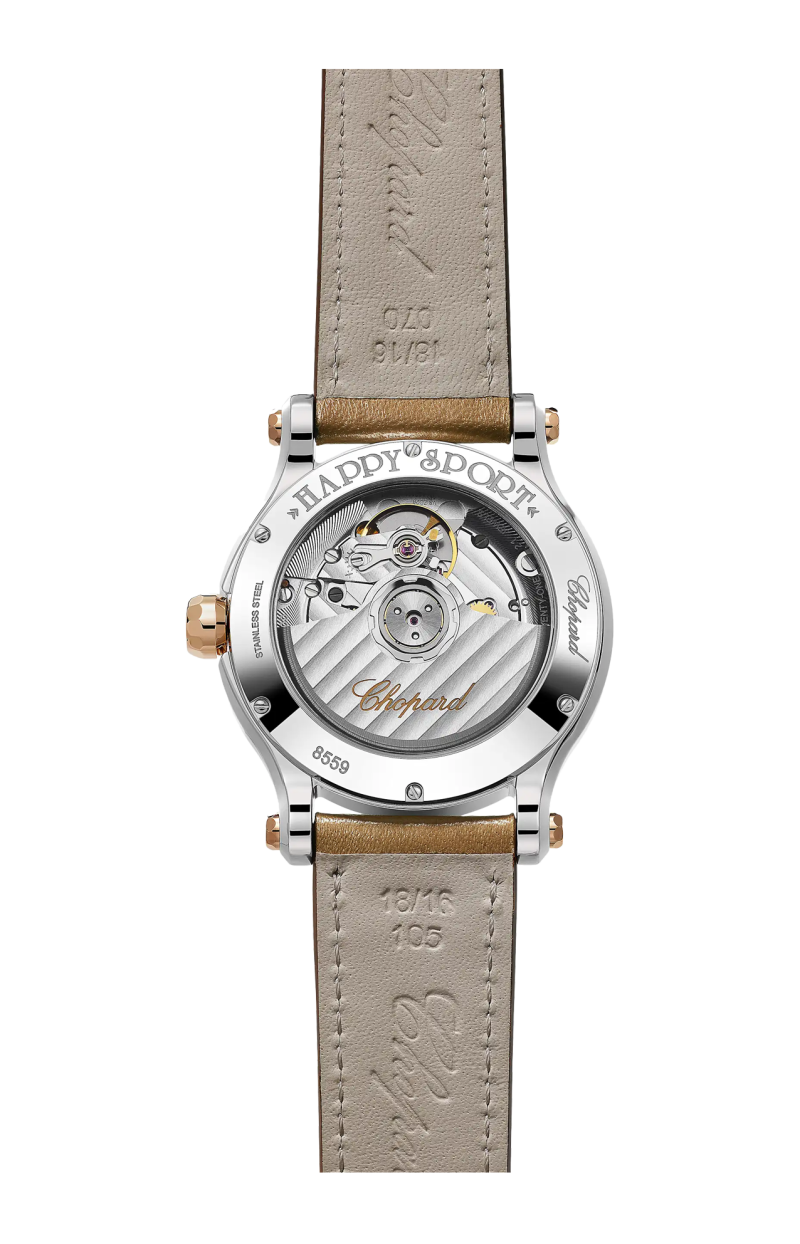 Chopard | HAPPY SPORT 36 MM, ORO ROSA ETICO, LUCENT STEEL&trade;, DIAMANTI - 278559 (2)
