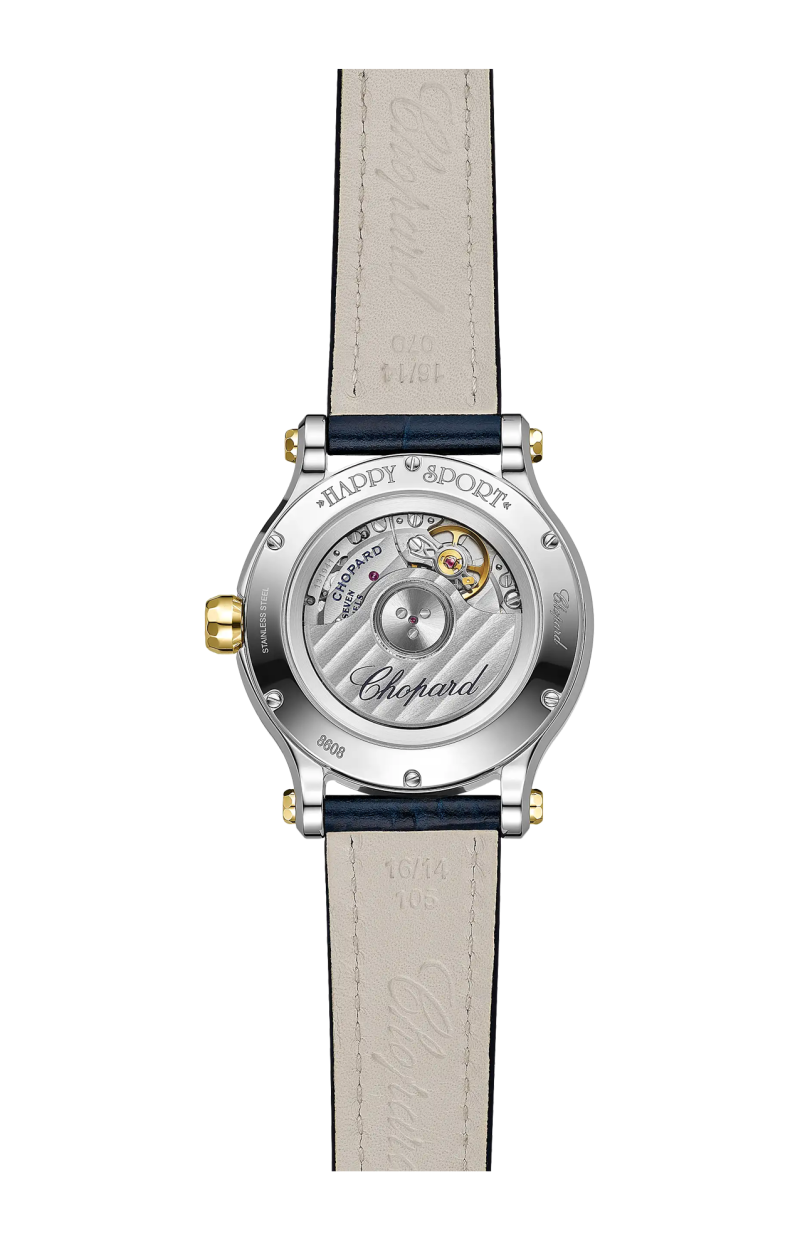 Chopard | HAPPY SPORT 33 MM, ORO GIALLO ETICO, LUCENT STEEL&trade;, DIAMANTI - 278608 (2)