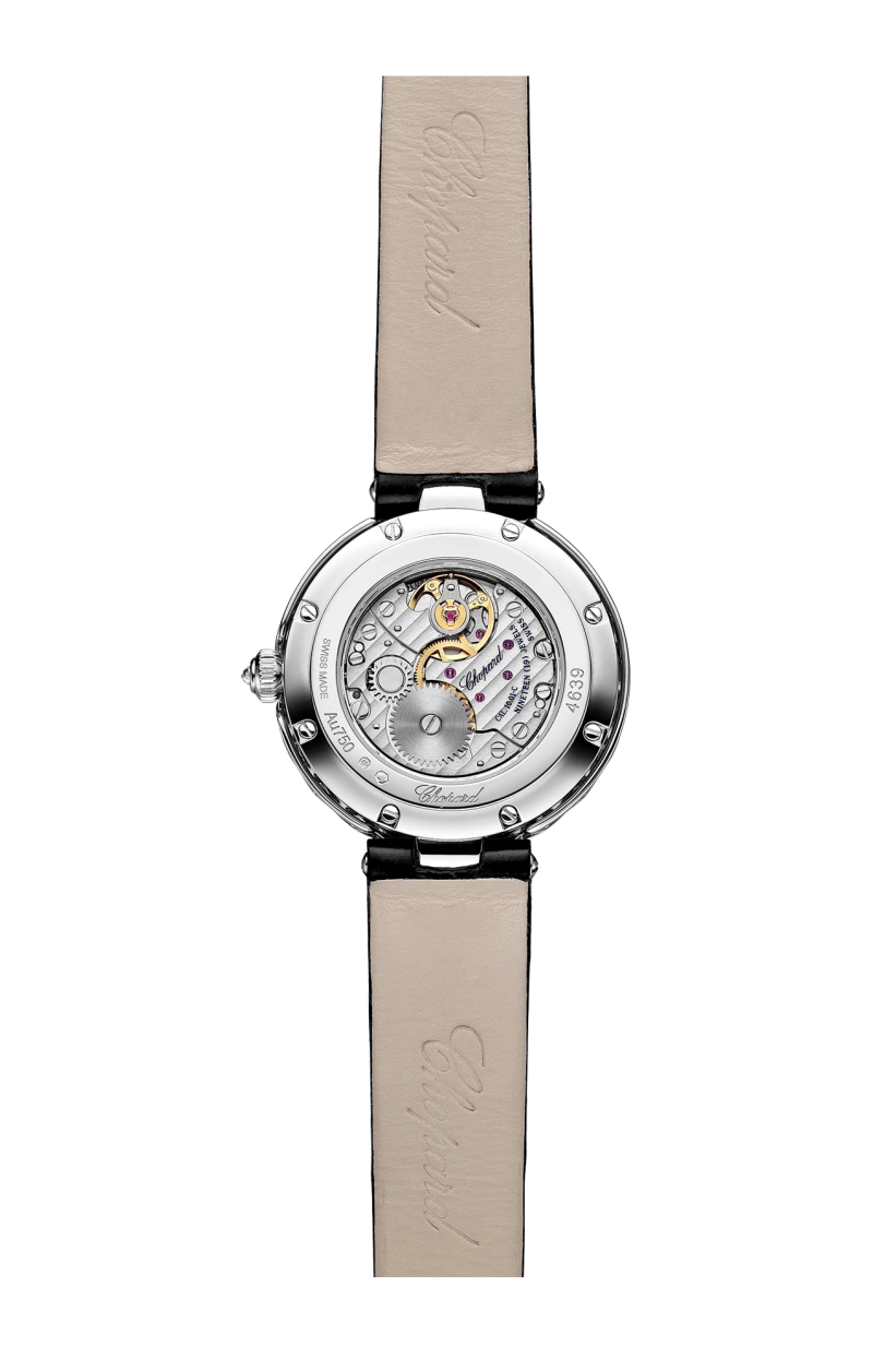 Chopard | L'HEURE DU DIAMANT ROUND 26 MM, MANUALE, ORO ETICO BIANCO, DIAMANTI - 13A178 (2)