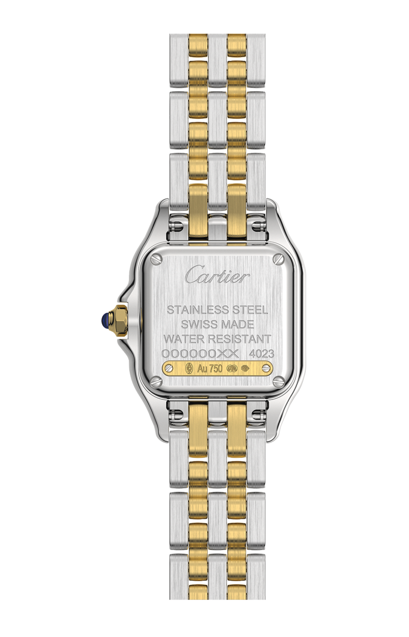 Cartier | PANTH&Egrave;RE DE CARTIER MODELLO PICCOLO, ORO GIALLO, ACCIAIO, QUARZO - W2PN0018 (3)