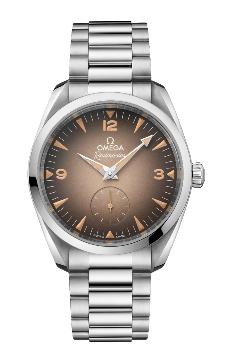 Omega | SEAMASTER RAILMASTER 38 MM, ACCIAIO SU ACCIAIO - 235.10.38.20.13.001 (1)