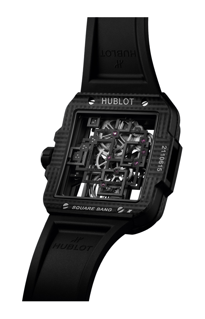 Hublot | SQUARE BANG TOURBILLON 4-DAY POWER RESERVE 3D CARBON 42 MM - 805.QD.0170.RX (2)