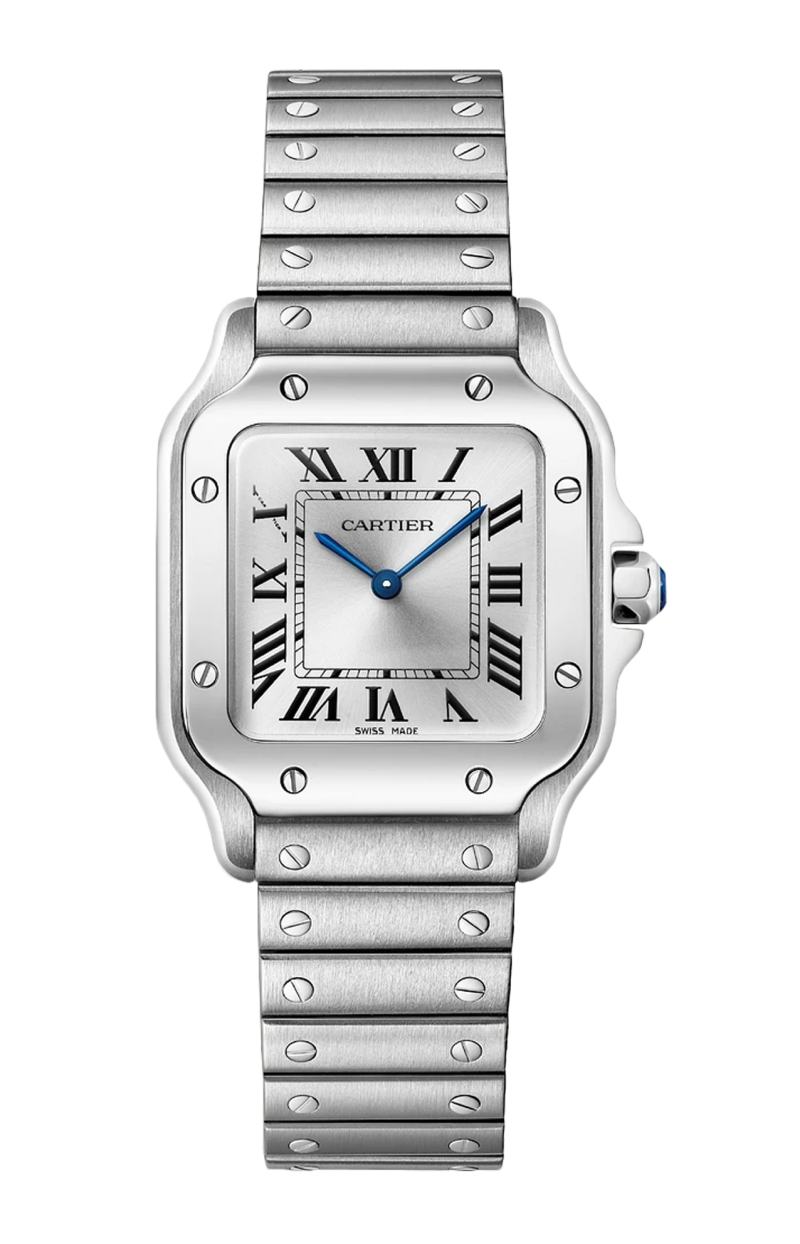 Cartier | SANTOS DE CARTIER MODELLO PICCOLO, ACCIAIO, QUARZO - WSSA0082 (1)
