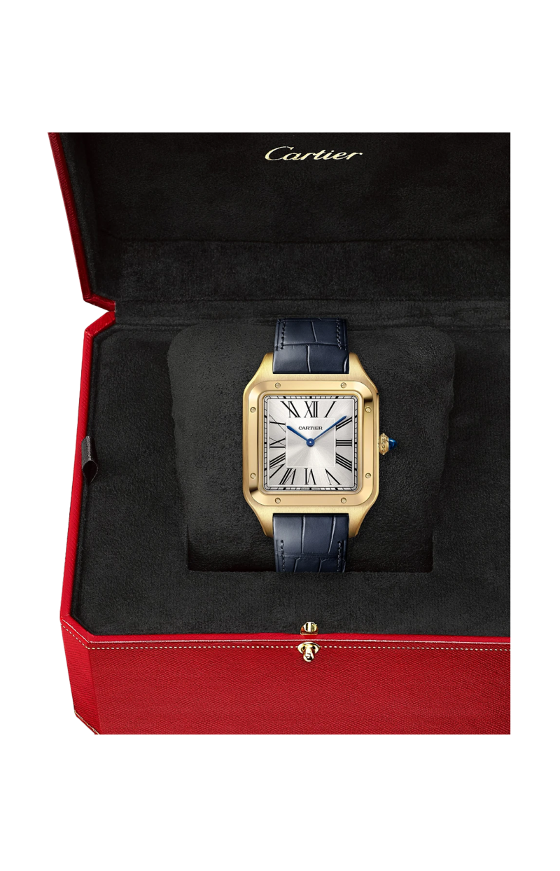 Cartier | SANTOS-DUMONT MODELLO EXTRA-LARGE, ORO GIALLO, MANUALE - WGSA0108 (3)