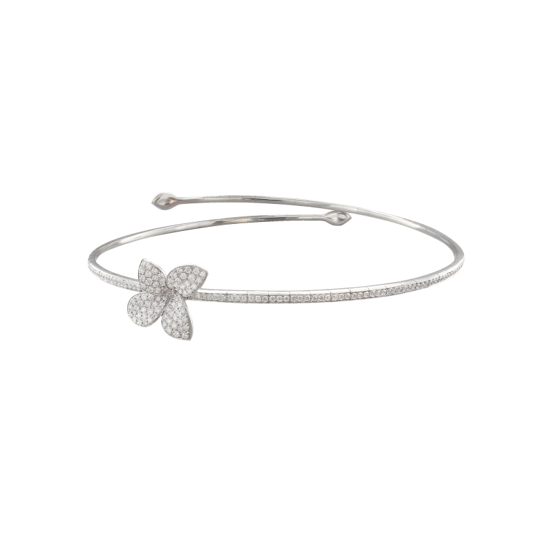 Pasquale Bruni | CHOKER PETIT GARDEN IN ORO BIANCO E DIAMANTI - 16229B (1)