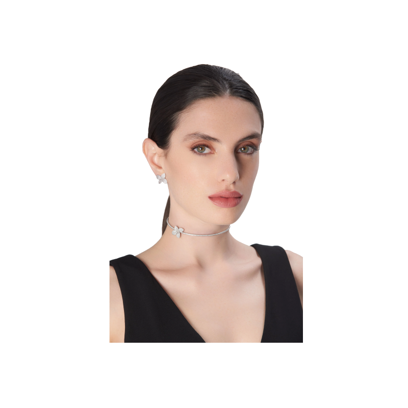 Pasquale Bruni | CHOKER PETIT GARDEN IN ORO BIANCO E DIAMANTI - 16229B (2)