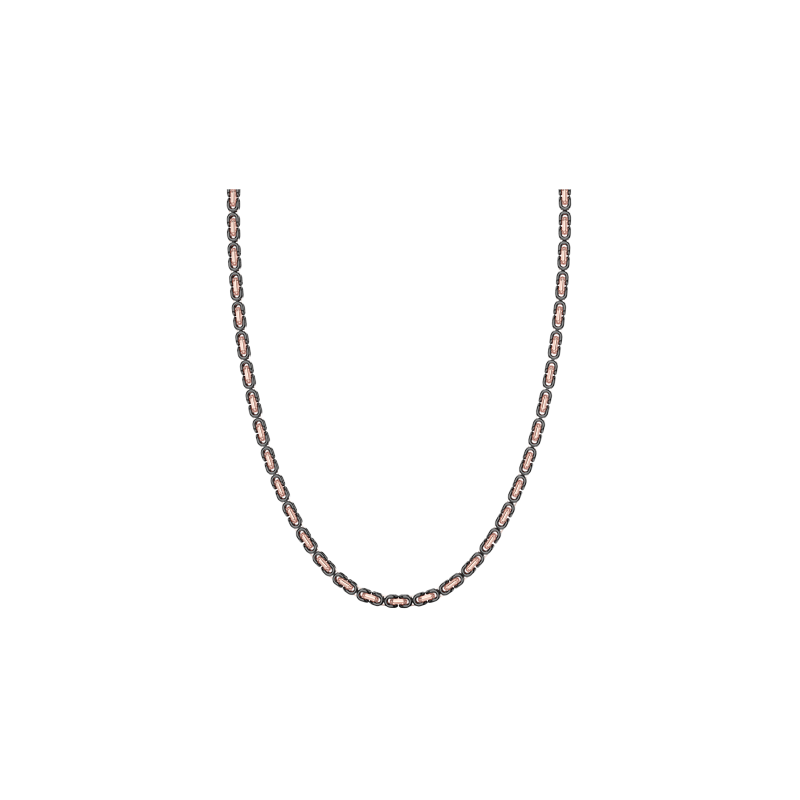 Zancan | COLLANA ZANCAN IN ORO 18 KT CERAMICA NERA - KC074R-N (1)