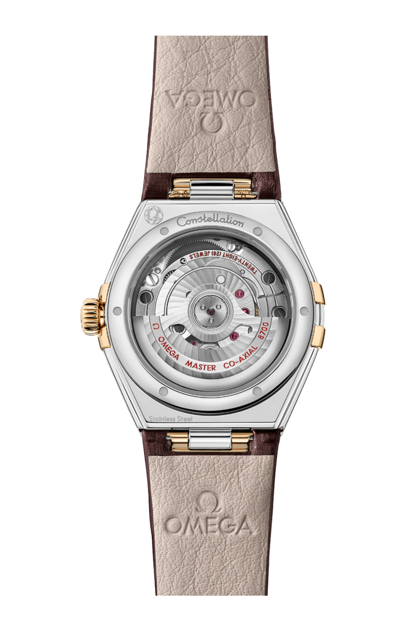 Omega | CONSTELLATION 29 MM, ACCIAIO-ORO MOONSHINE&trade; SU PELLE - 131.28.29.20.58.001 (2)