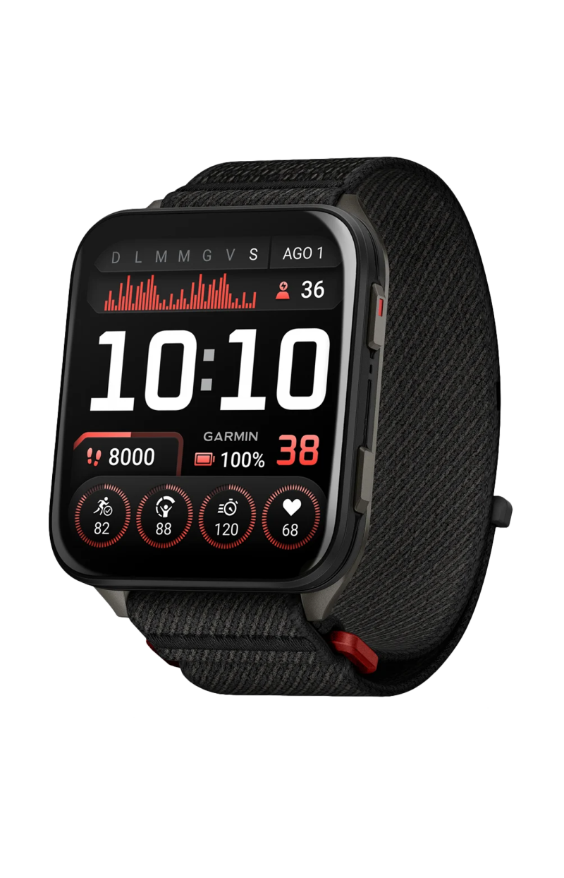 Garmin | VENU&reg; X1 BLACK & SLATE, FONDELLO IN TITANIO E CINTURINO IN NYLON COMFORTFIT BLACK - 010-02980-02 (1)