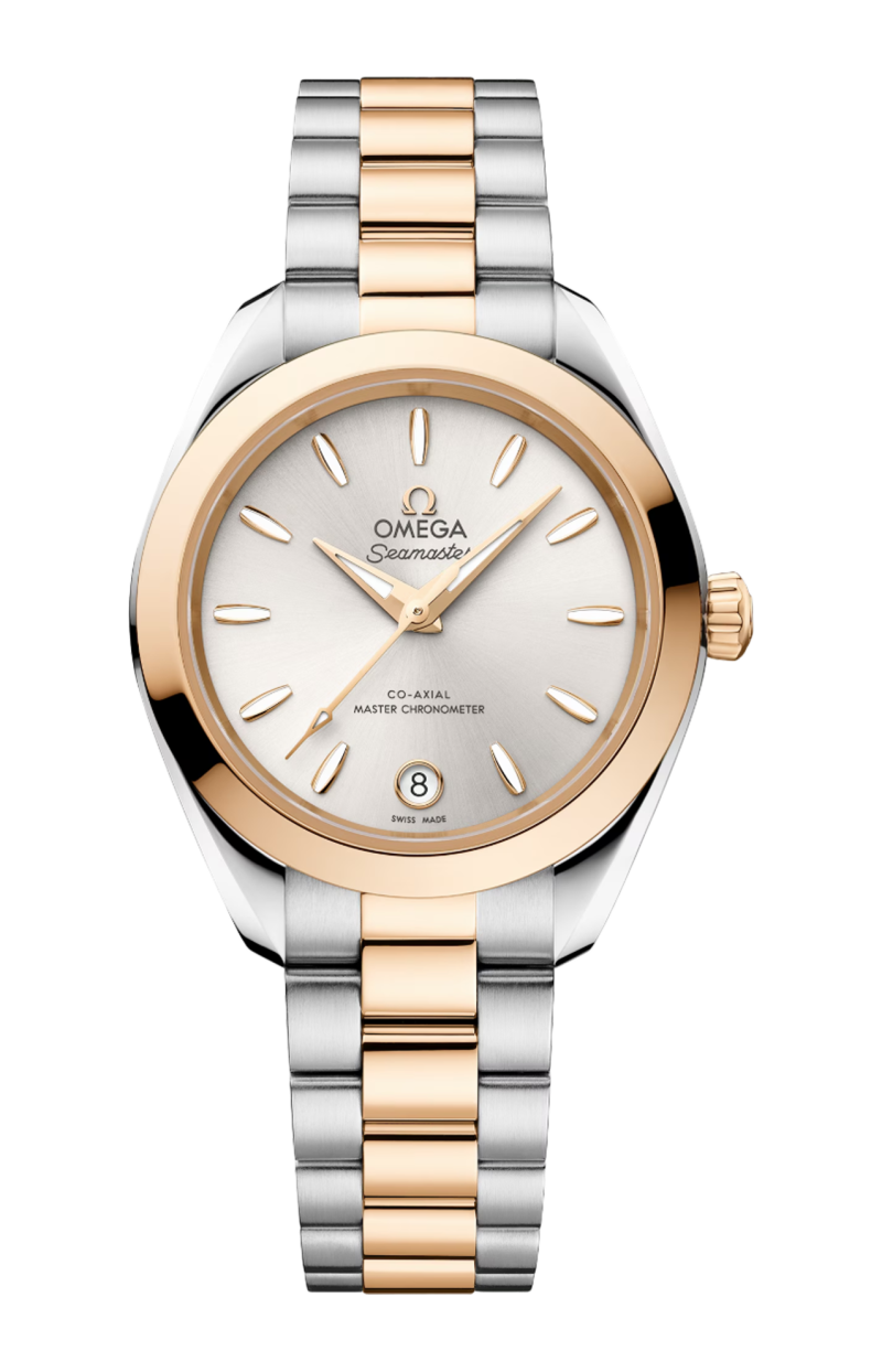 Omega | SEAMASTER AQUA TERRA 150M 30 MM, ACCIAIO-ORO MOONSHINE&trade; SU ACCIAIO-ORO MOONSHINE&trade; - 220.20.30.20.02.001 (1)