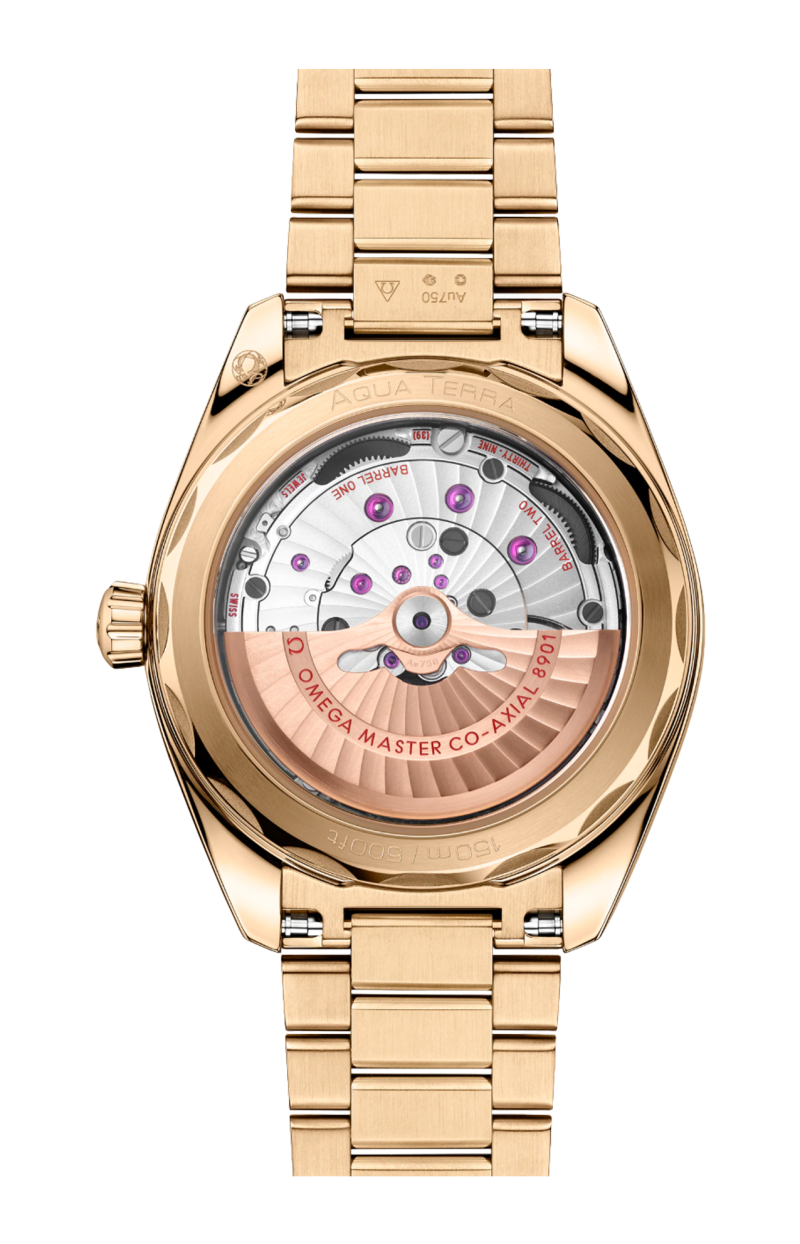 Omega | SEAMASTER AQUA TERRA 150M 41 MM, ORO MOONSHINE&trade; SU ORO MOONSHINE&trade; - 220.50.41.21.10.001 (2)