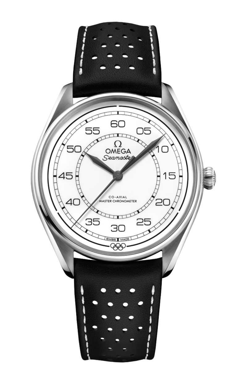 Omega | SEAMASTER OLYMPIC OFFICIAL TIMEKEEPER 39,5 MM, ACCIAIO SU PELLE - LIMITED EDITION - 522.32.40.20.04.003 (1)