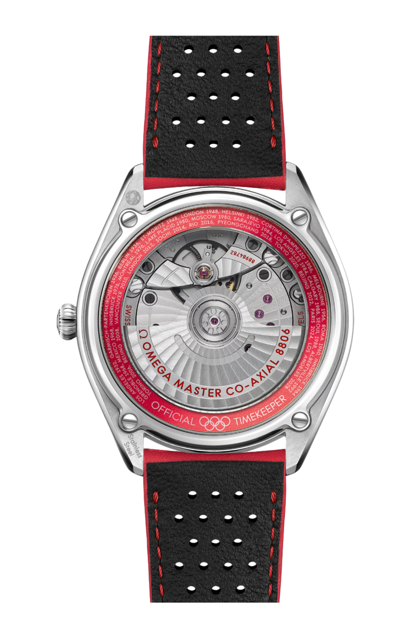 Omega | SEAMASTER OLYMPIC OFFICIAL TIMEKEEPER 39,5 MM, ACCIAIO SU PELLE - LIMITED EDITION - 522.32.40.20.04.004 (2)