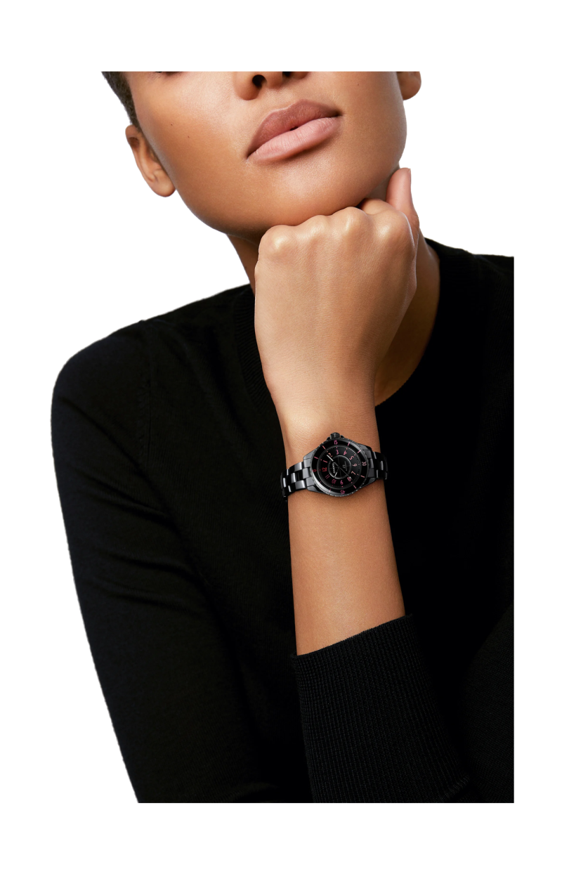 Chanel | J12 BLUSH CALIBRO 12.2, 33 MM - LIMITED EDITION - H10311 (4)