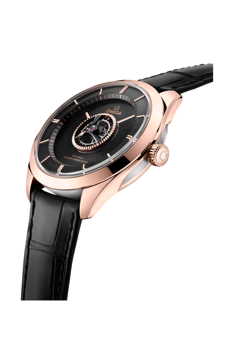 Omega | DE VILLE TOURBILLON 43 MM, ORO SEDNA&trade;-ORO CANOPUS GOLD&trade; SU PELLE - LIMITED EDITION - 529.53.43.22.01.001 (4)