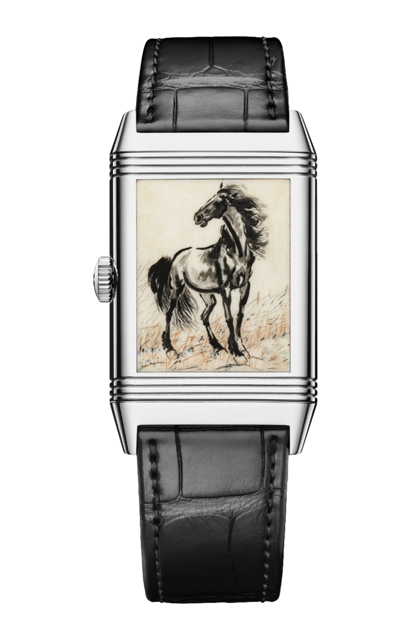 Jaeger-Lecoultre | REVERSO TRIBUTE ENAMEL XU BEIHONG CAVALLO IN PIEDI - LIMITED EDITION - 39334B1 (2)