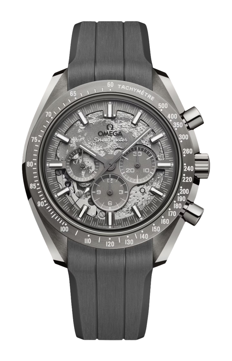 Omega | SPEEDMASTER DARK SIDE OF THE MOON 44,25 MM, CERAMICA SU CAUCCI&Ugrave; - 310.92.44.50.06.002 (1)