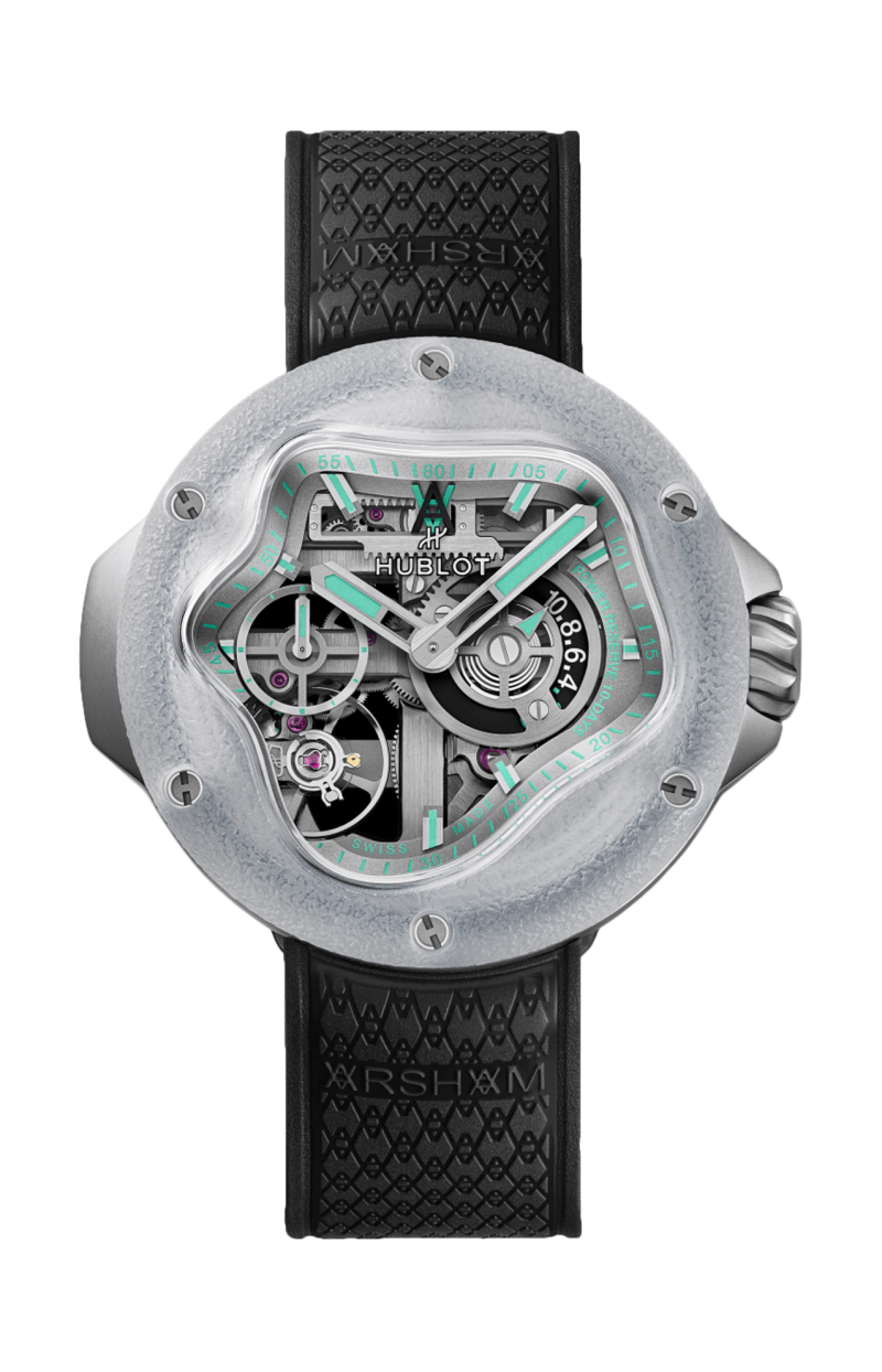 Hublot | EXCEPTIONAL TIMEPIECES MP-17 MECA-10 ARSHAM SPLASH TITANIUM SAPPHIRE 42 MM - LIMITED EDITION - 917.NJ.6909.RX (1)