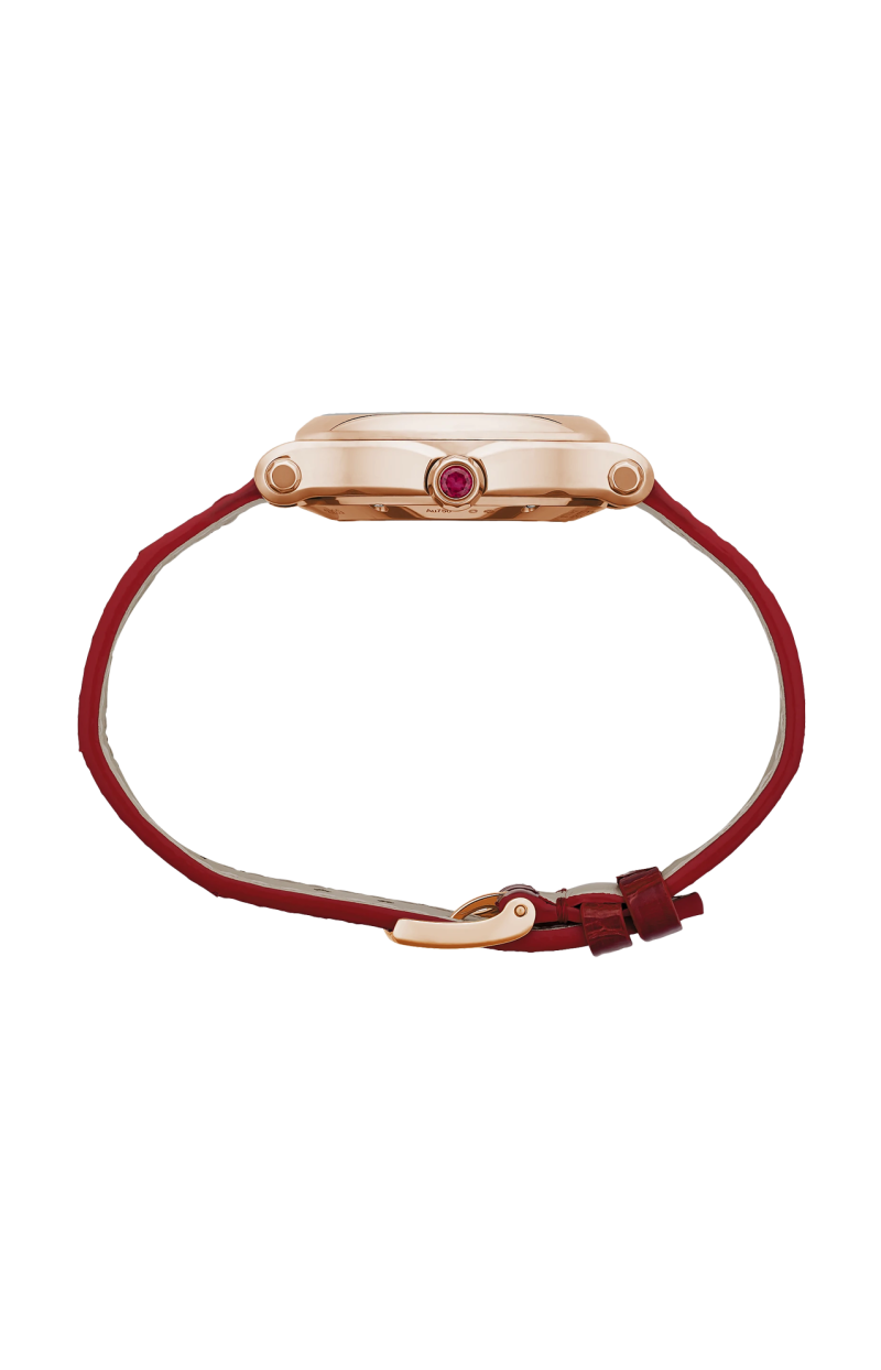 Chopard | HAPPY SPORT 33 MM, AUTOMATICO, ORO ETICO ROSA, DIAMANTI, RUBINI - 275378 (3)