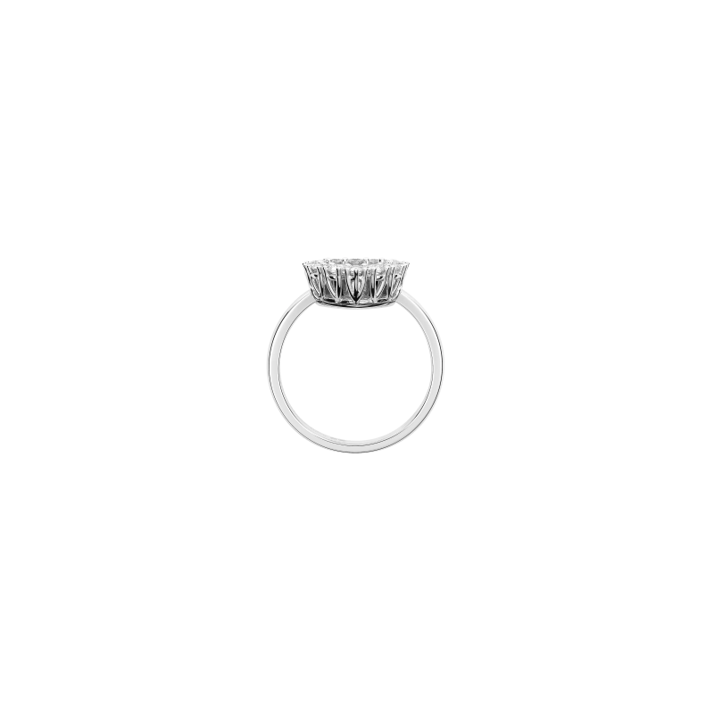 Chopard | CHOPARD - ANELLO HAPPY DIAMONDS ICONS JOAILLERIE IN ORO BIANCO ETICO, DIAMANTI - 82A616 (3)