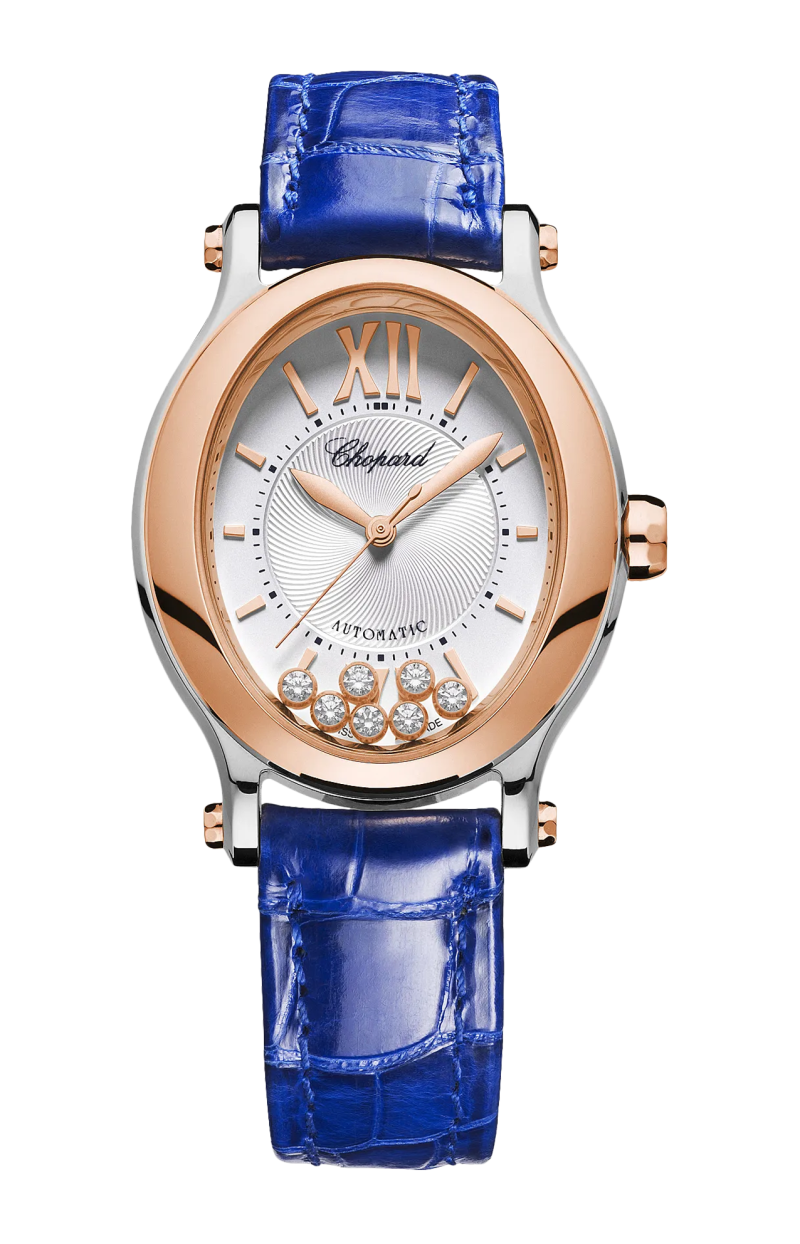 Chopard | HAPPY SPORT 29 X 31 MM, AUTOMATICO, ORO ROSA ETICO, LUCENT STEEL&trade;, DIAMANTI - 278602 (1)