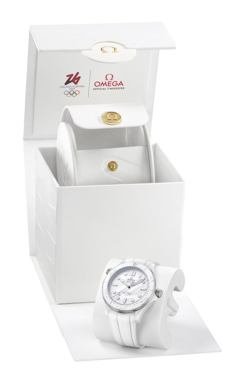 Omega | SEAMASTER DIVER 300M 43,5 MM, CERAMICA BIANCA - TITANIO SU CAUCCI&Ugrave; - 522.92.44.20.04.001 (2)