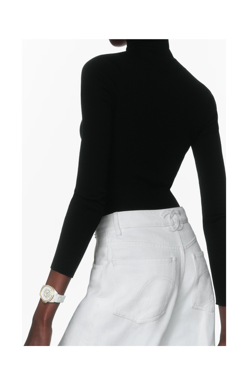 Chanel | J12 CON LUNETTA DI DIAMANTI CALIBRO 12.1, 38 MM - H9836 (3)