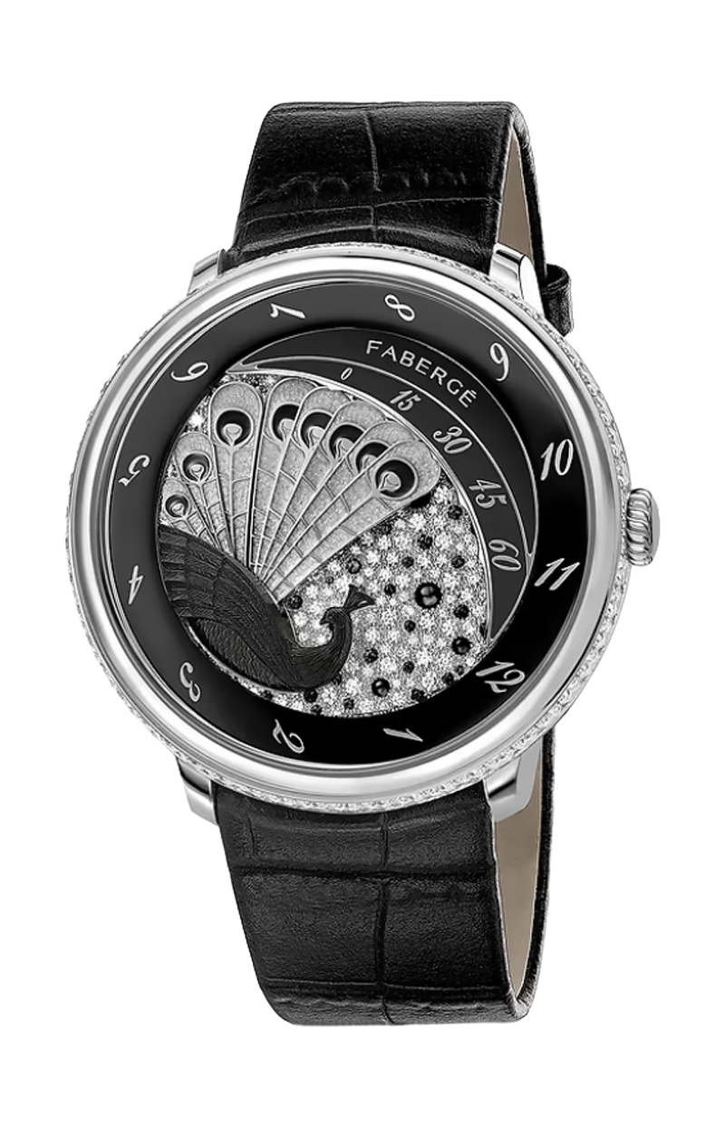 Faberg&eacute; | OROLOGIO CON PIETRA PREZIOSA PAVONE - 797WA1685  (1)