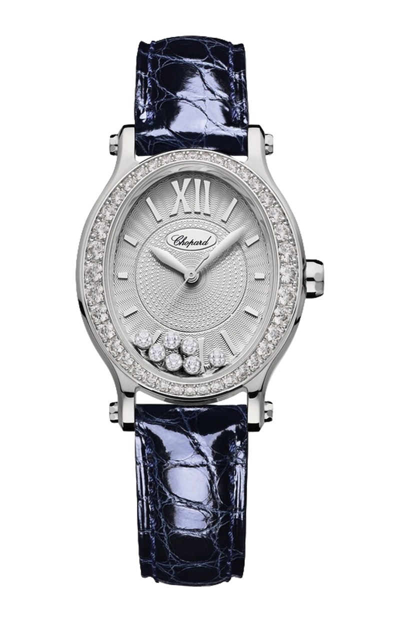 Chopard | HAPPY SPORT 31,31 MM, AUTOMATICO, ORO BIANCO ETICO, DIAMANTI - LIMITED EDITION - 275362 (1)