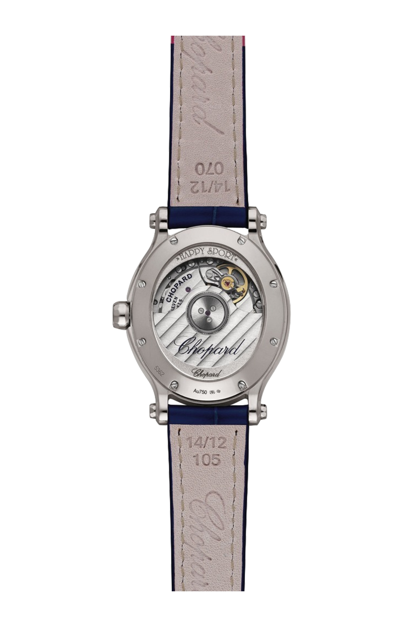 Chopard | HAPPY SPORT 31,31 MM, AUTOMATICO, ORO BIANCO ETICO, DIAMANTI - LIMITED EDITION - 275362 (2)