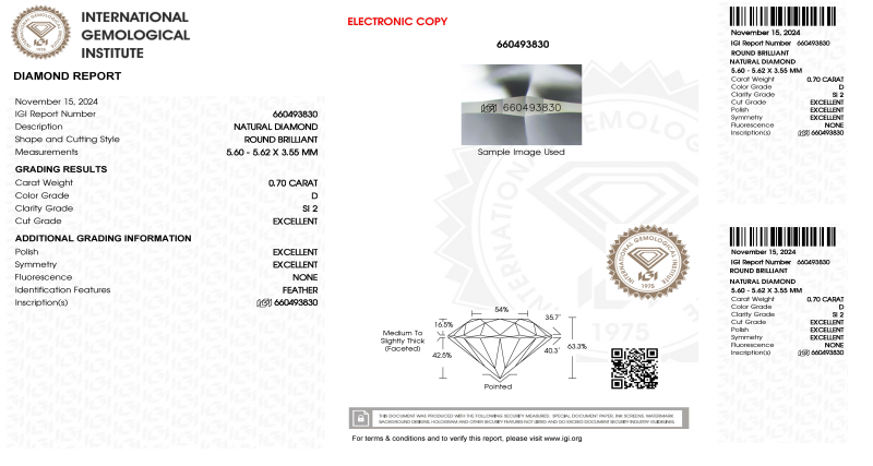 Bartorelli Italian Jewels | ORECCHINI SOLITARI IN ORO BIANCO CON DIAMANTI CERTIFICATI GIA + IGI - BAOR903 (3)