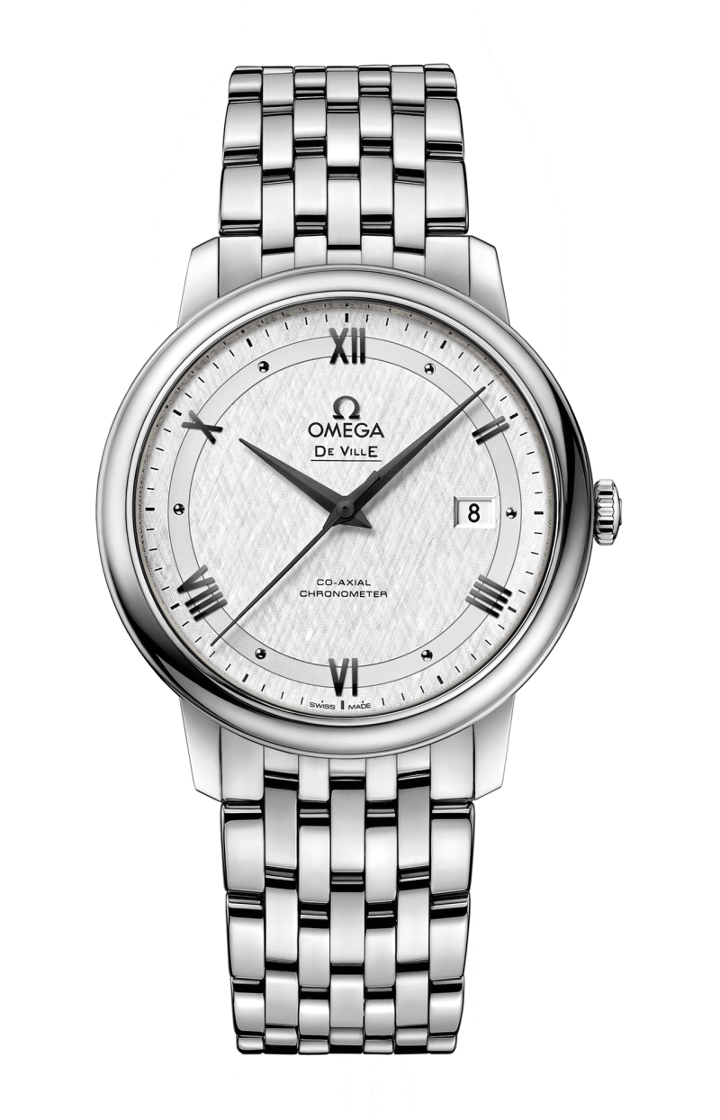 Omega | DE VILLE PRESTIGE 39,5 MM, ACCIAIO SU ACCIAIO - 424.10.40.20.02.005 (1)