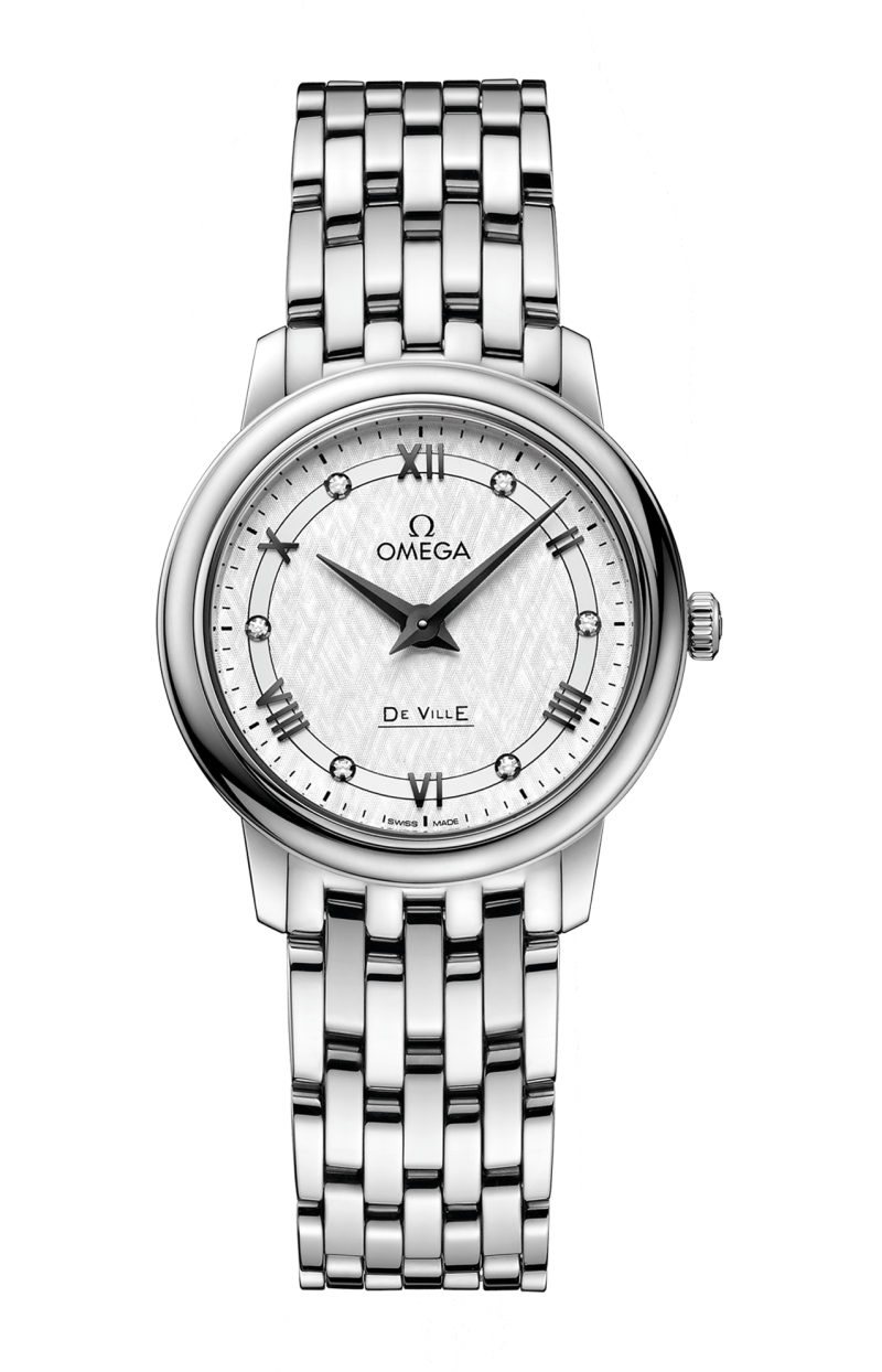 Omega | DE VILLE PRESTIGE 27,4 MM, ACCIAIO SU ACCIAIO - 424.10.27.60.52.002 (1)